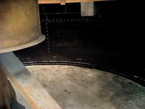 Tank walls coated with Belzona 5811 (Immersion Grade) to provide long-term protection and extend asset life
