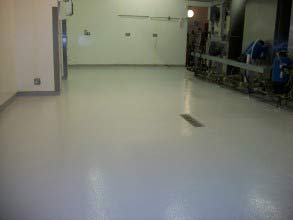 Belzona 5231 (SG Laminate) used to provide slip resistant kitchen flooring